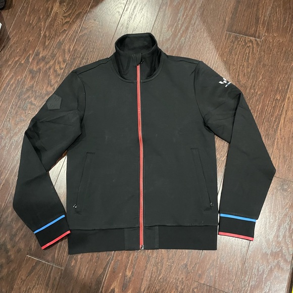 Messi Signature Cuff  Black Track Jacket Size Small- Soccer Athleisure - Picture 1 of 10